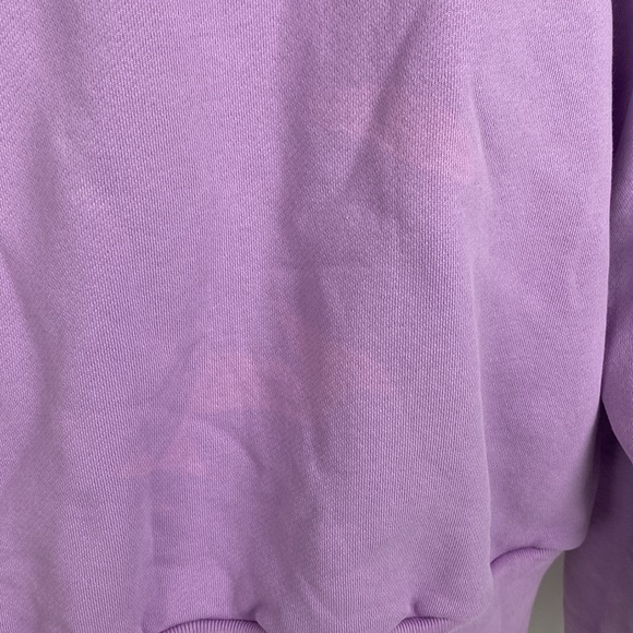 LIBERAL YOUTH MINISTRY LYM01T122 WOMENS EMOJI SWEATSHIT LILAC SIZE M - Picture 7 of 12